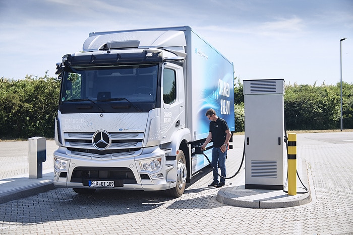 eActros Driving Experience