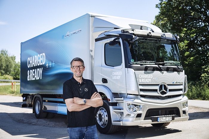 eActros Driving Experience