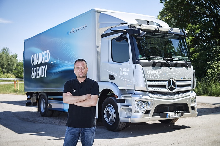 eActros Driving Experience