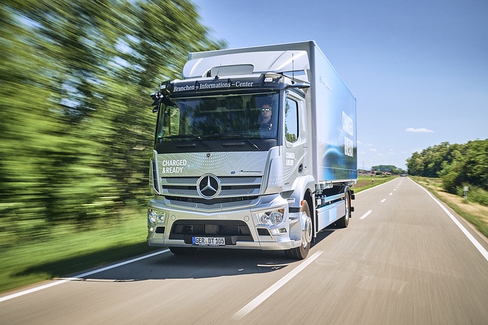 eActros Driving Experience