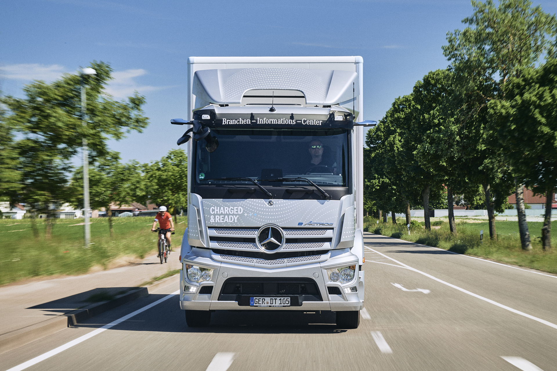 eActros Driving Experience