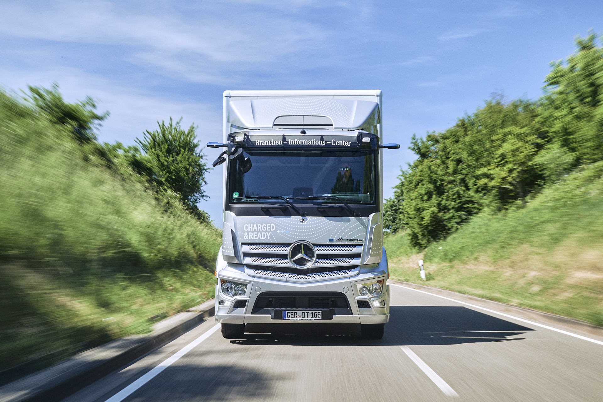 eActros Driving Experience