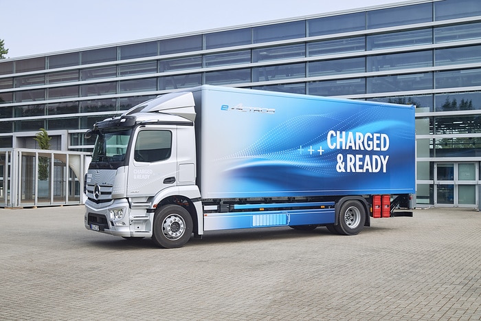 eActros Driving Experience