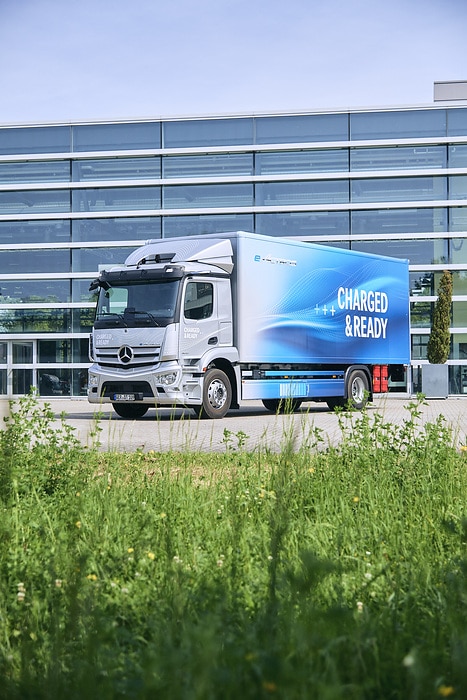 eActros Driving Experience