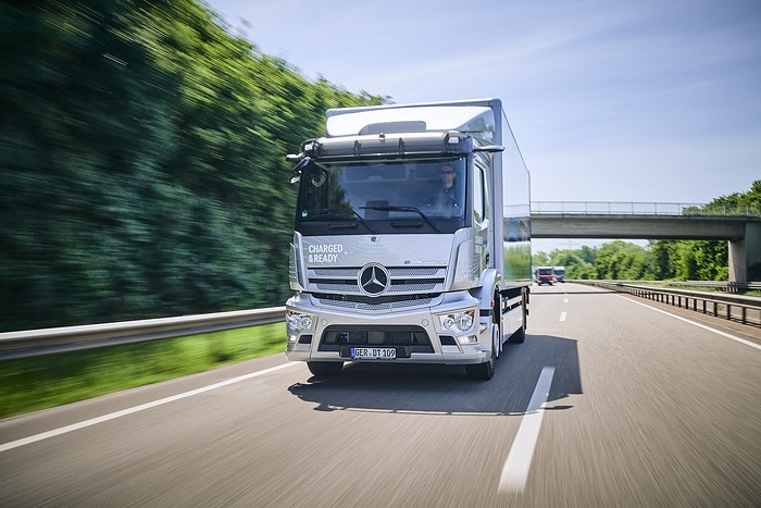 eActros Driving Experience