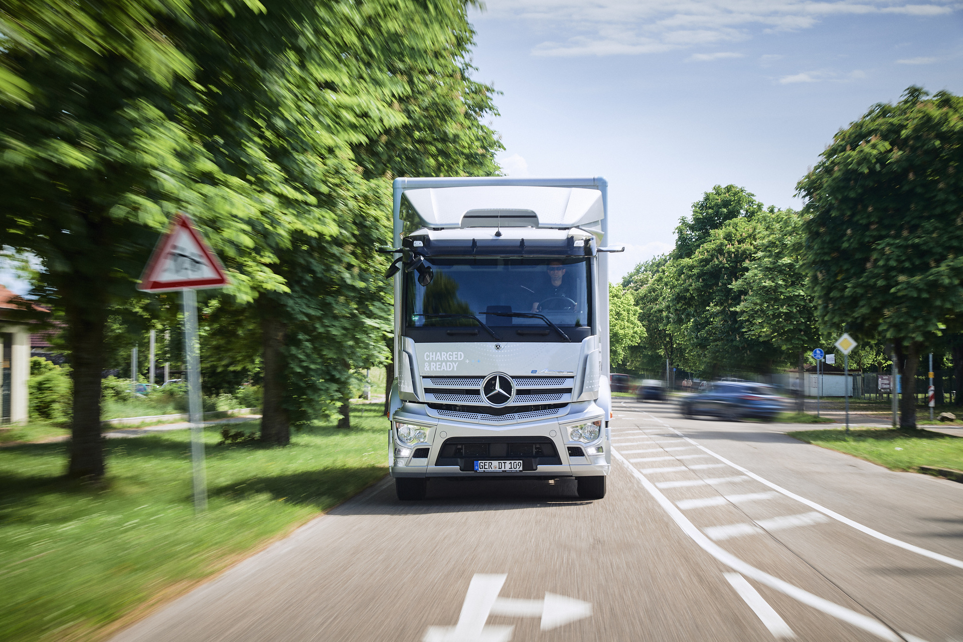 eActros Driving Experience