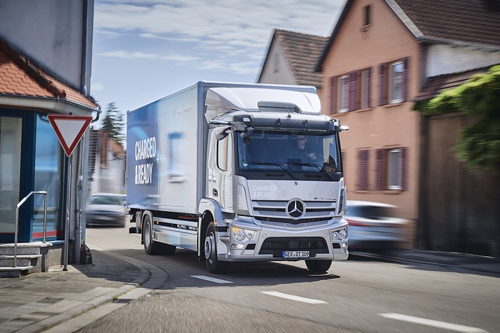 eActros Driving Experience