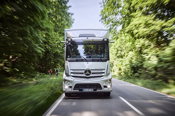 eActros Driving Experience