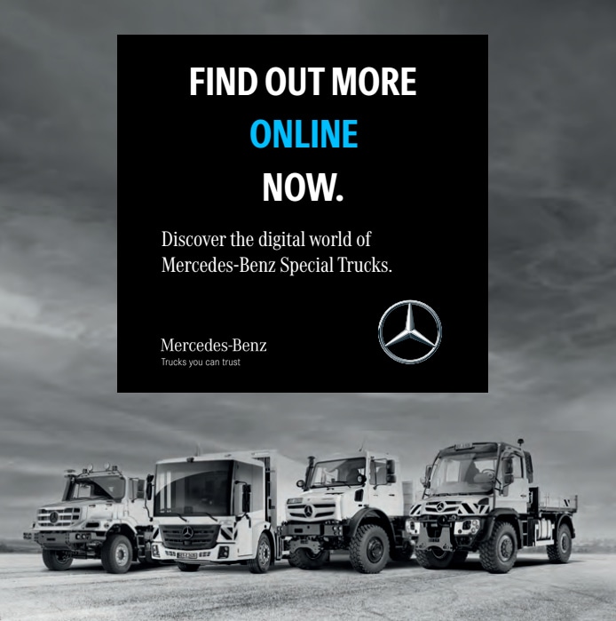Produktinformation Mercedes-Benz Special Trucks (EN)