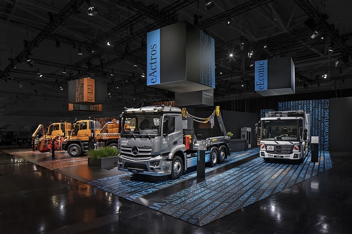 Mercedes-Benz Trucks showcases sustainable municipal mobility solutions at IFAT 2022 in Munich