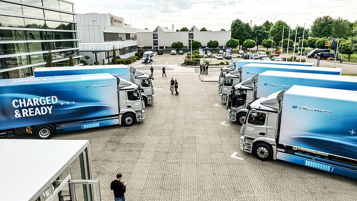 eActros Driving Experience