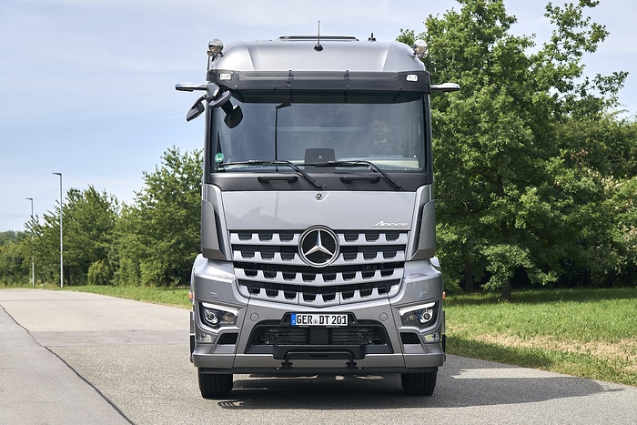 At the bauma 2022 trade show Mercedes-Benz Trucks to showcase customized, integrated solutions for construction transport, including