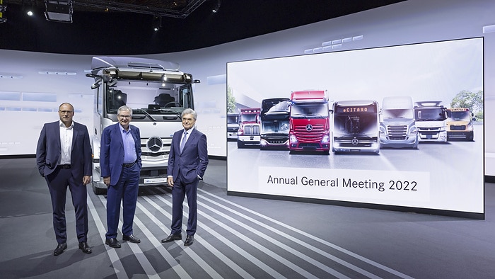 Erste Hauptversammlung der Daimler Truck Holding AG