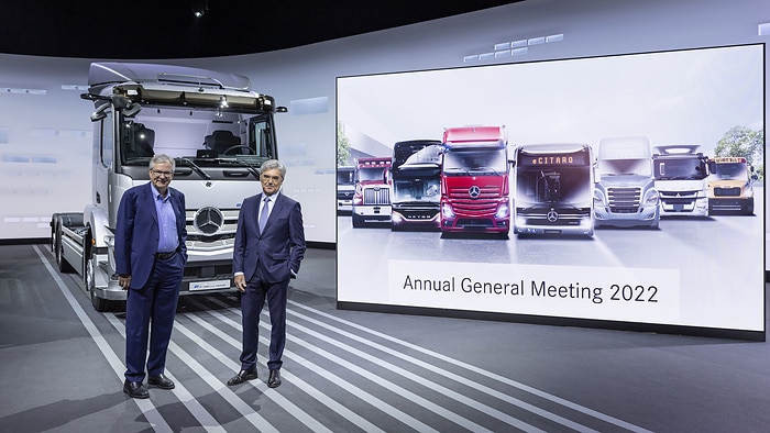 Hauptversammlung: Daimler Truck bekräftigt Führungsanspruch auf dem Weg zu nachhaltigem Transport