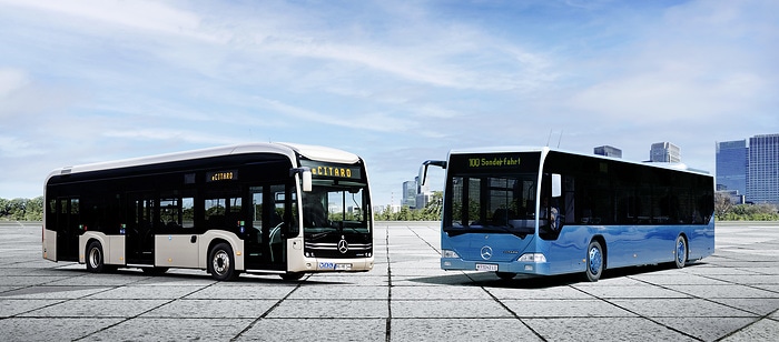 Daimler Buses feiert 25 Jahre Stadtbus-Bestseller Mercedes-Benz Citaro