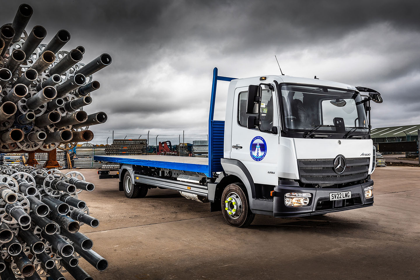 Schottischer Gerüstbauer setzt auf den Mercedes-Benz Atego