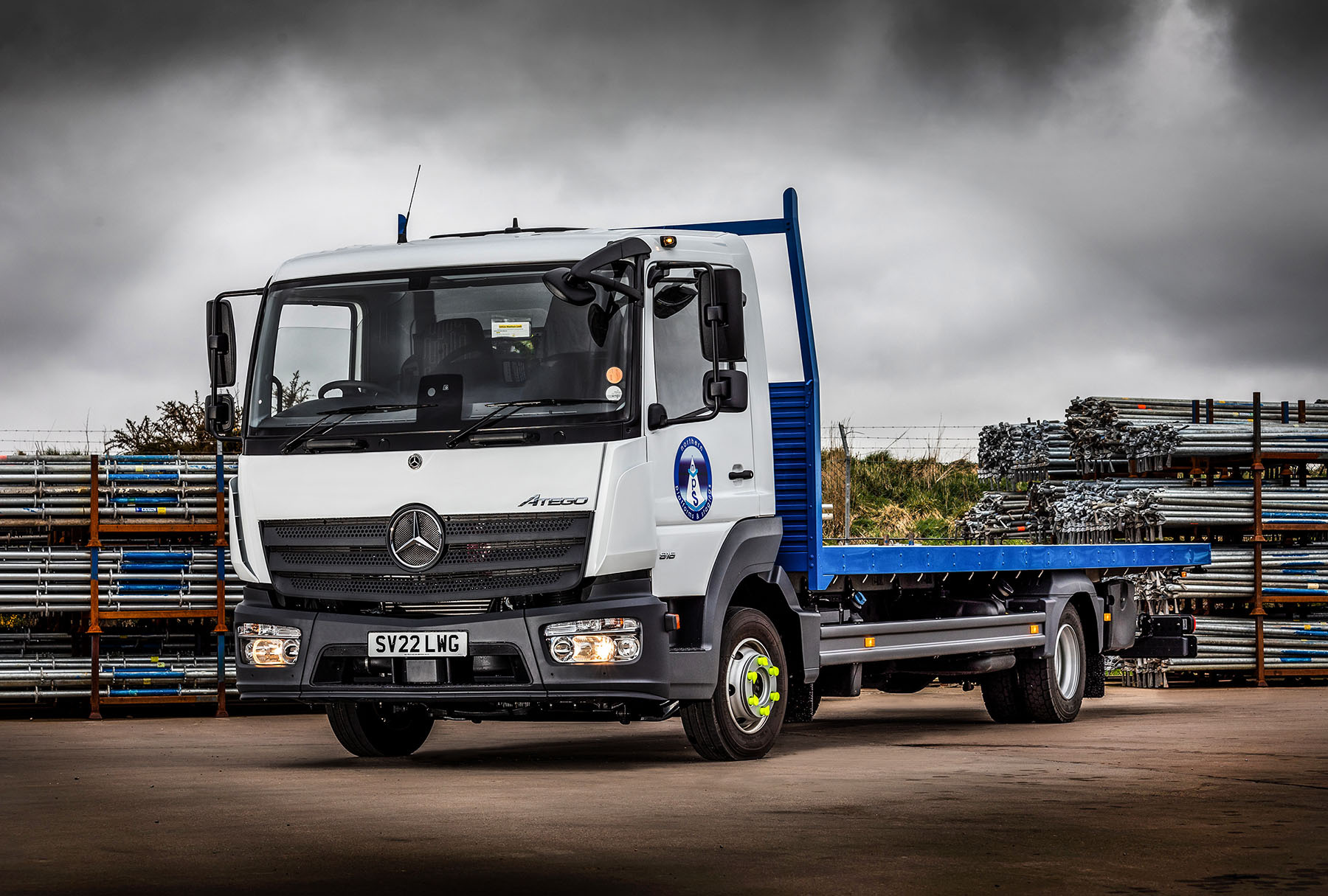 Schottischer Gerüstbauer setzt auf den Mercedes-Benz Atego