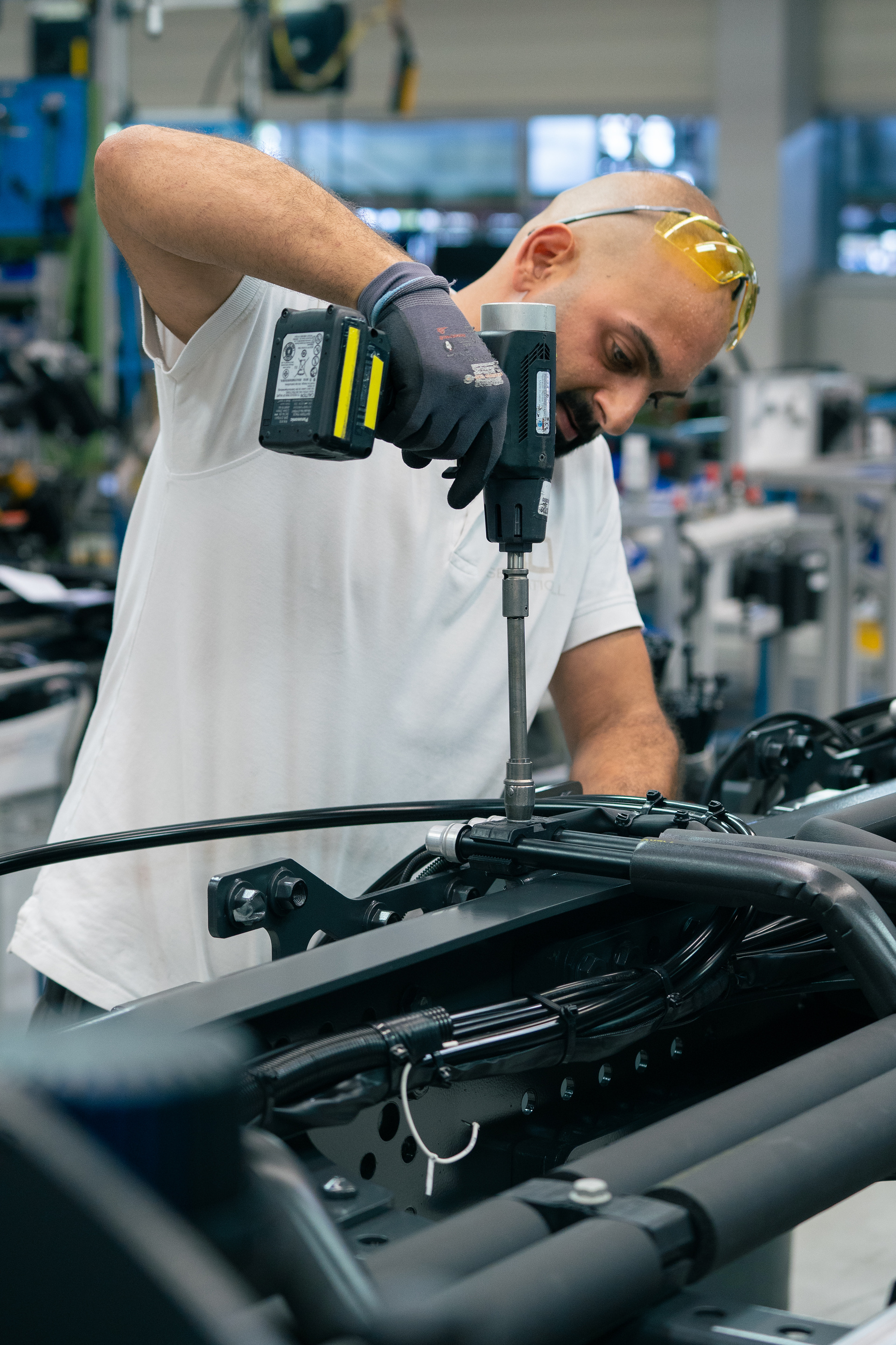 Elektrisch in Serie: Der Mercedes-Benz eEconic rollt im Werk Wörth vom Band Produktion eActros und eEconic