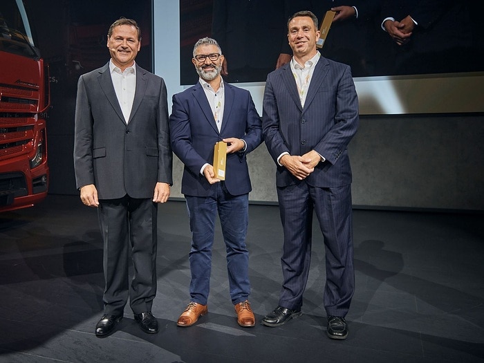 Daimler Truck AG presents its Supplier Award for the first time as an independent company