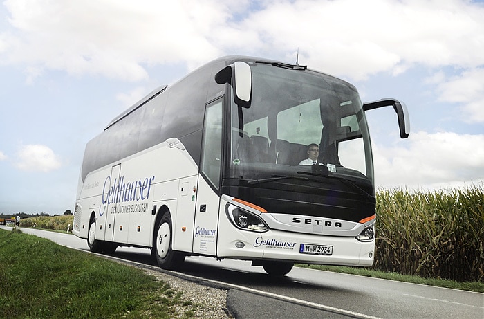 Setra: Dreimal 4-Sterne für Geldhauser