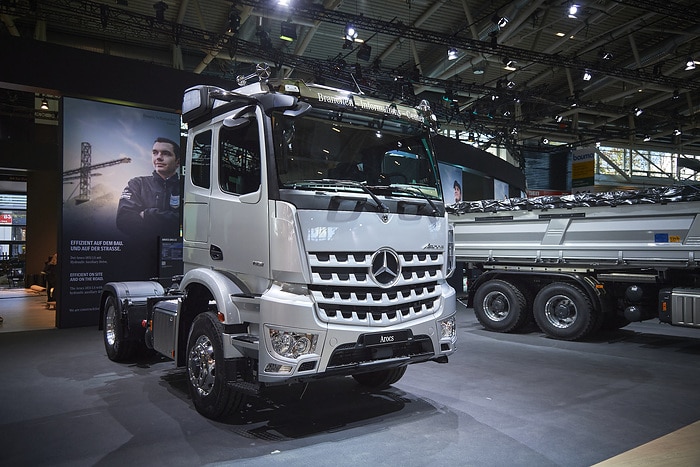 Mercedes-Benz Trucks to present innovative vehicles for sustainable and safe construction applications at bauma 2022