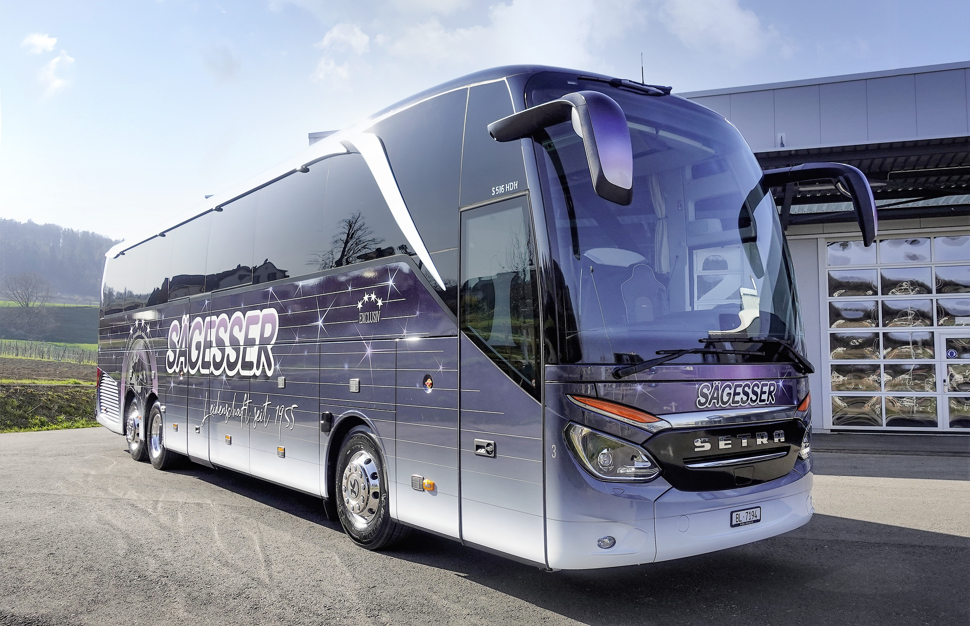 Setra Sägesser Neuer Setra für Sägesser aus der Schweiz