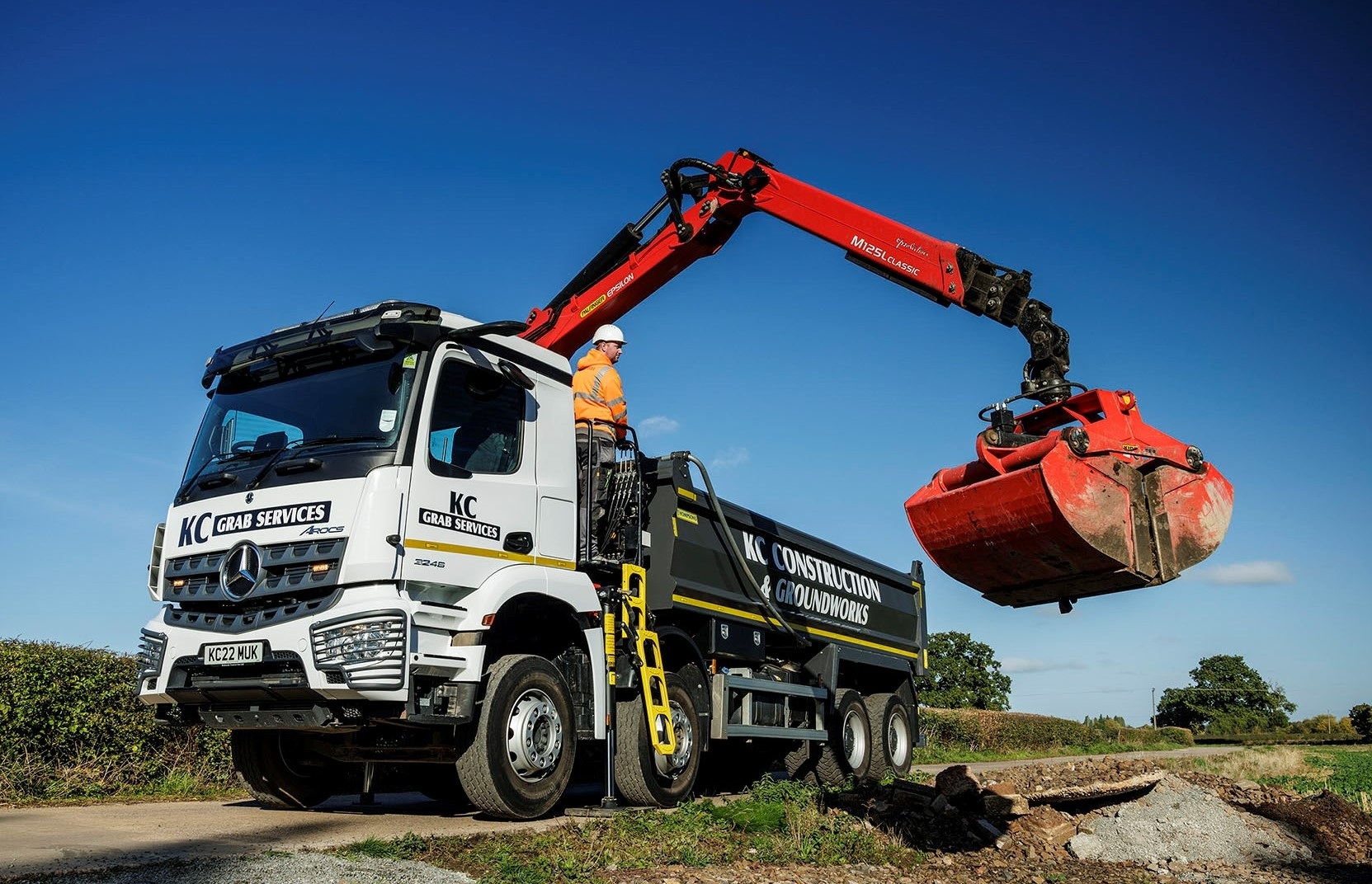 Mercedes-Benz Arocs überzeugt im harten Einsatz Mercedes-Benz Arocs überzeugt im harten Einsatz