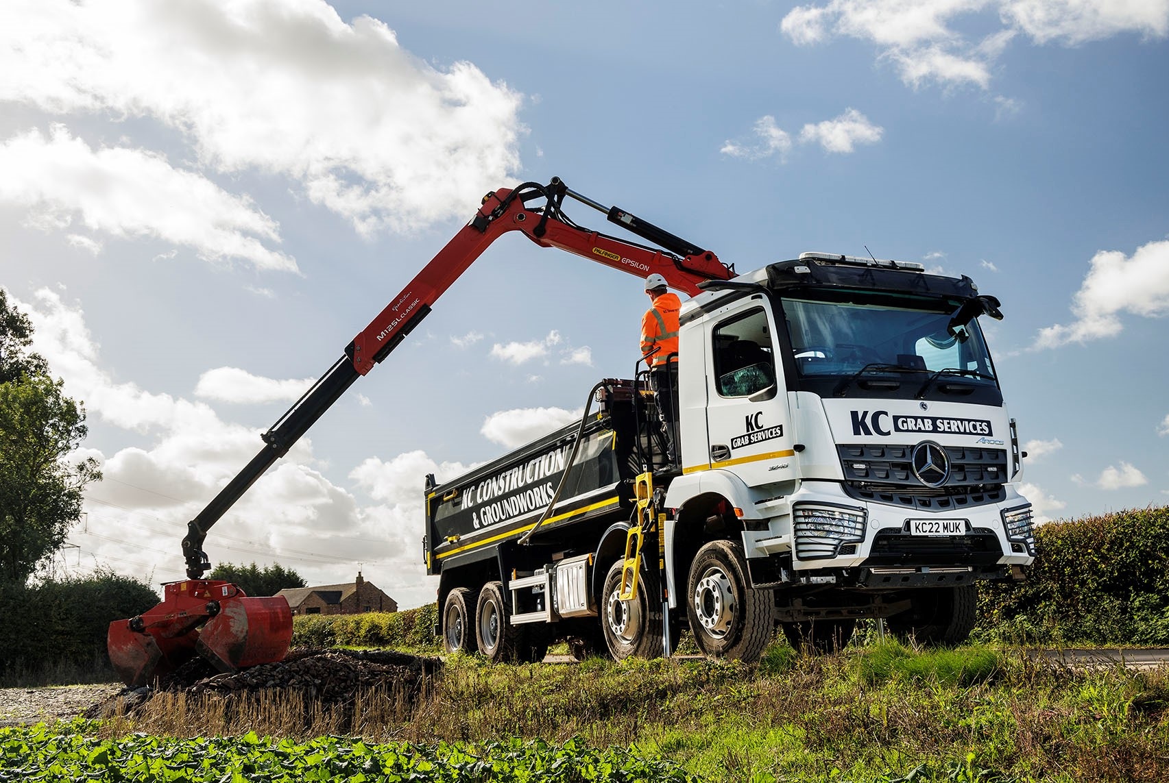 Mercedes-Benz Arocs überzeugt im harten Einsatz