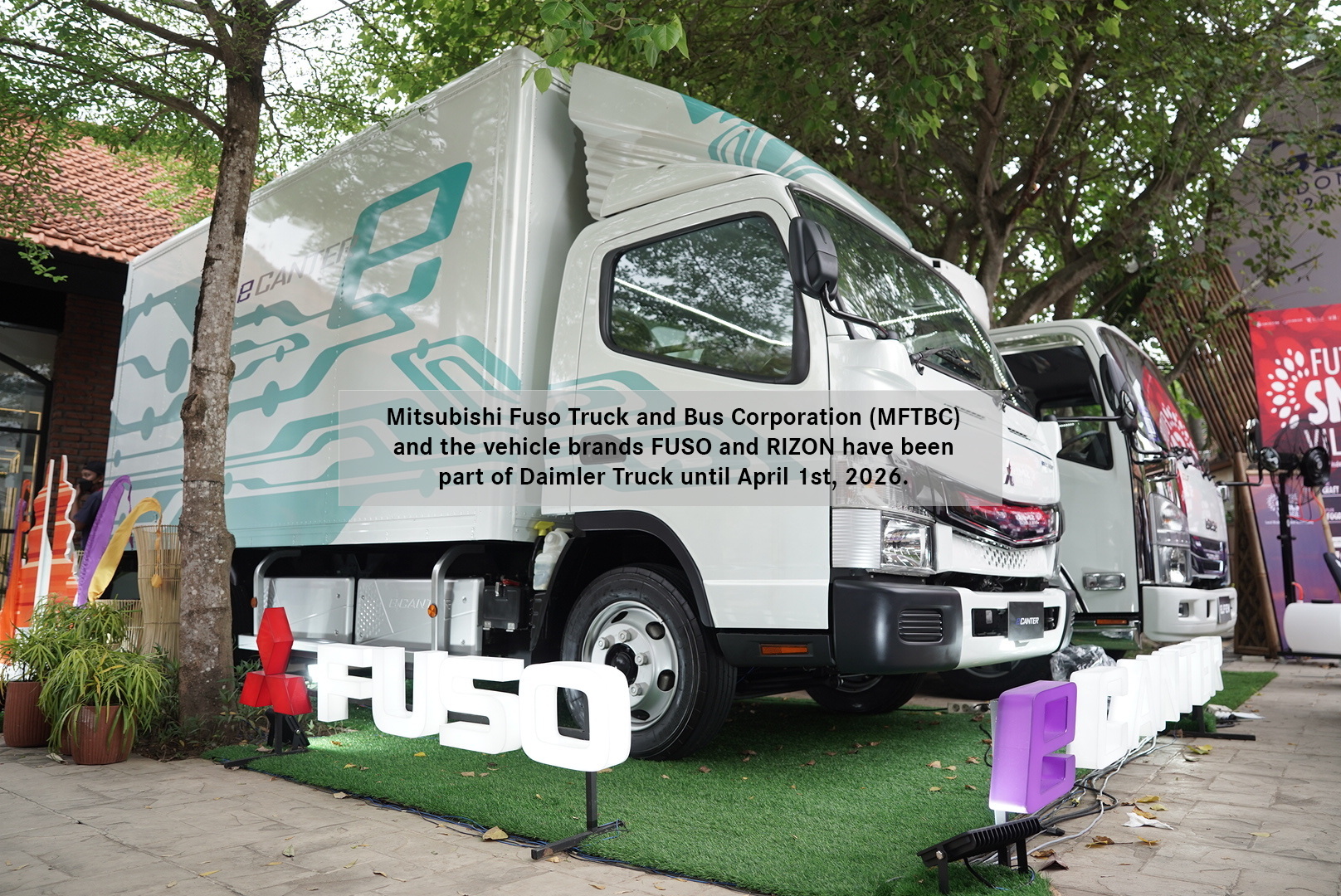 eCanter showcased at Indonesian Ministry of Transport event at the Bali G20 Summit