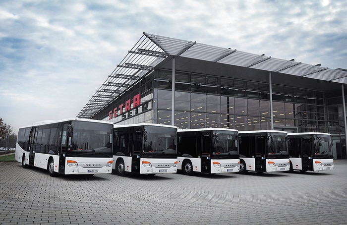 39 Setra Low Entry buses for vehicle fleets in Saxony and Thuringia