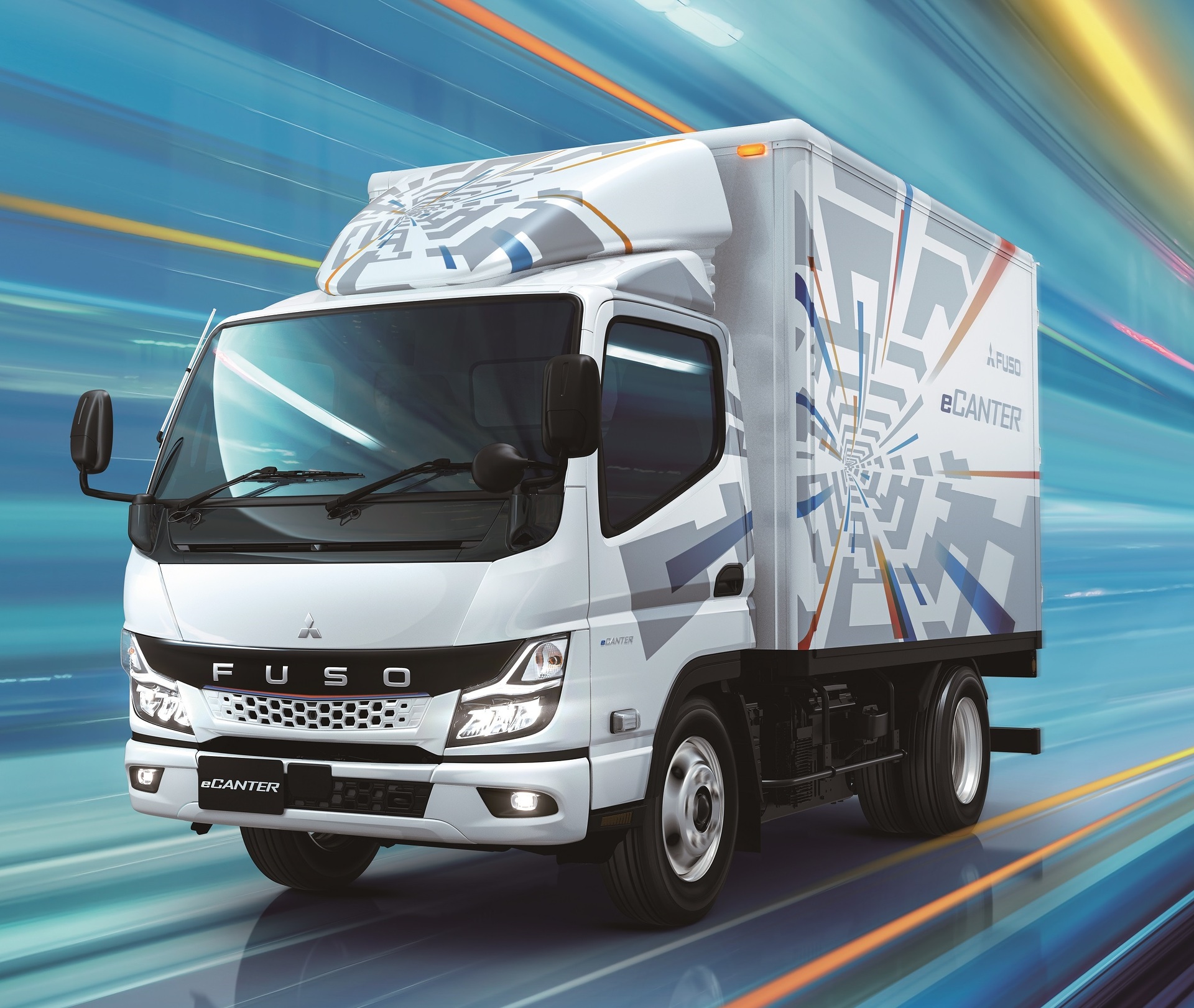 2022_Next Generation eCanter Leicht-Lkw FUSO Canter feiert 60-jähriges Jubiläum