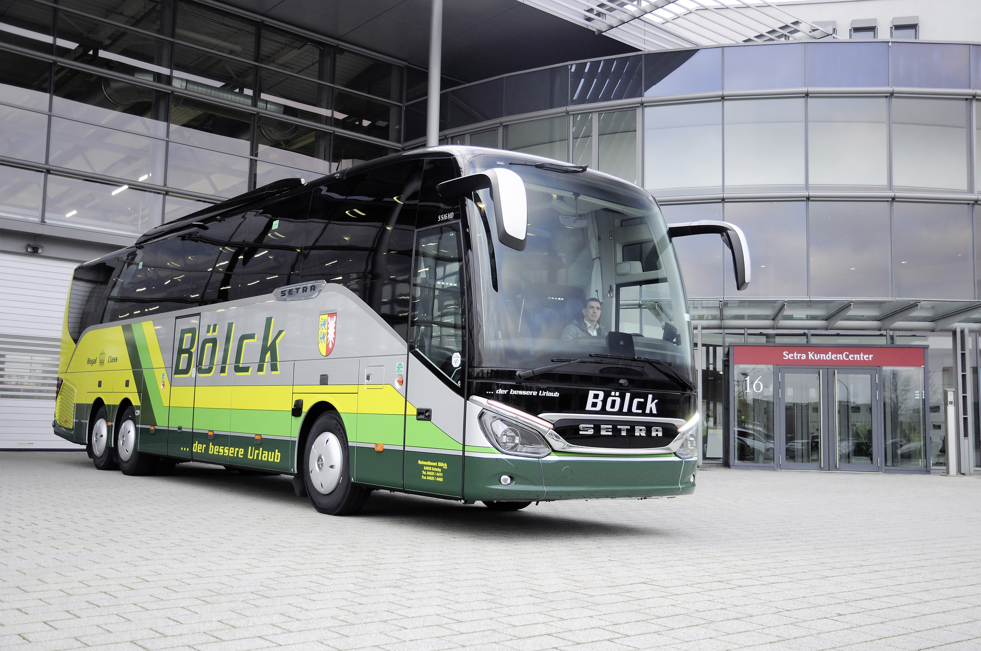 Setra Spotlight „Bölck“ Setra ComfortClass für Reisedienst Bölck