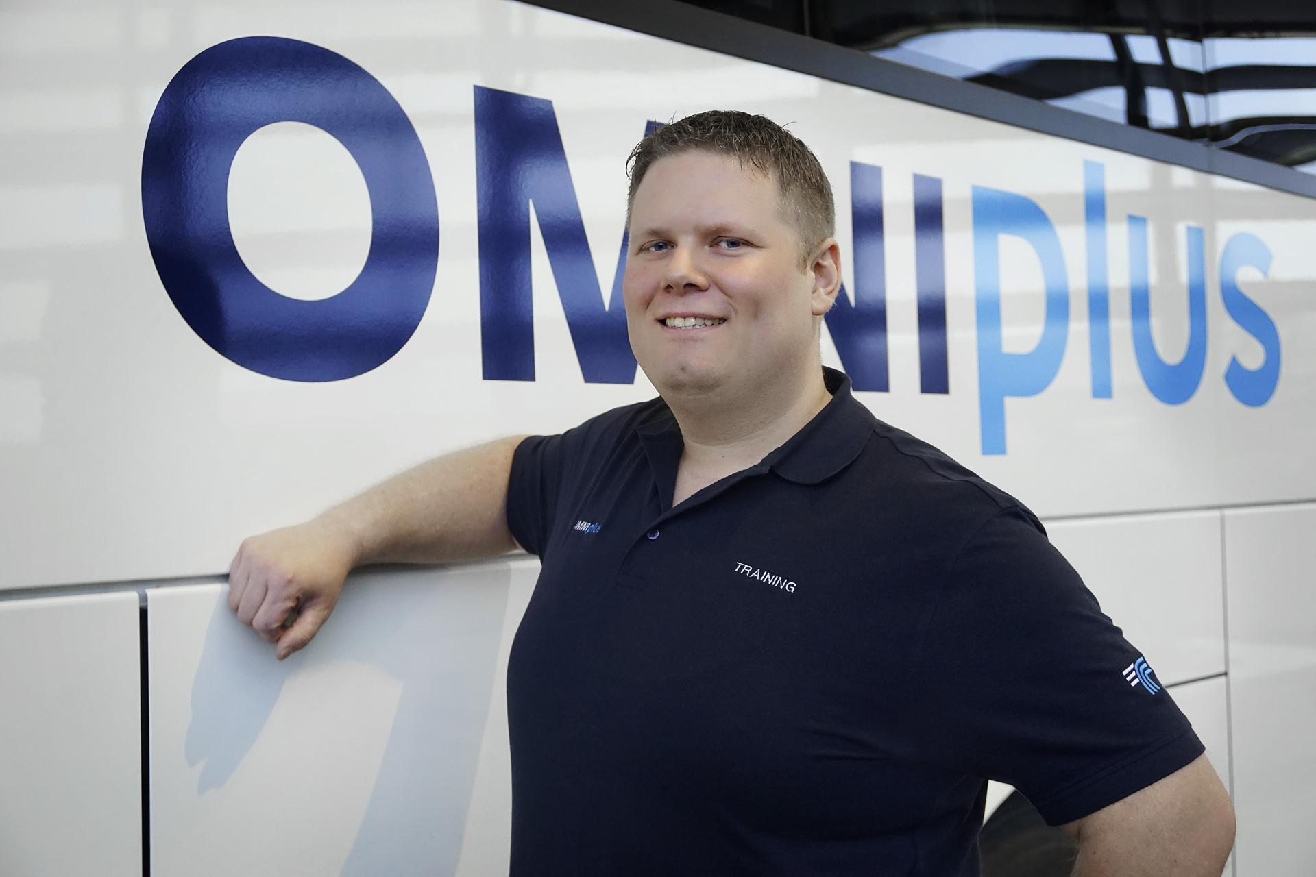 Daimler Buses Customer Campus in Mannheim; Nils Ungericht, verantwortlicher Leiter für Driver Training Customer Campus Mannheim: Alle Omnibus-Profi-Trainings erstmals unter einem Dach