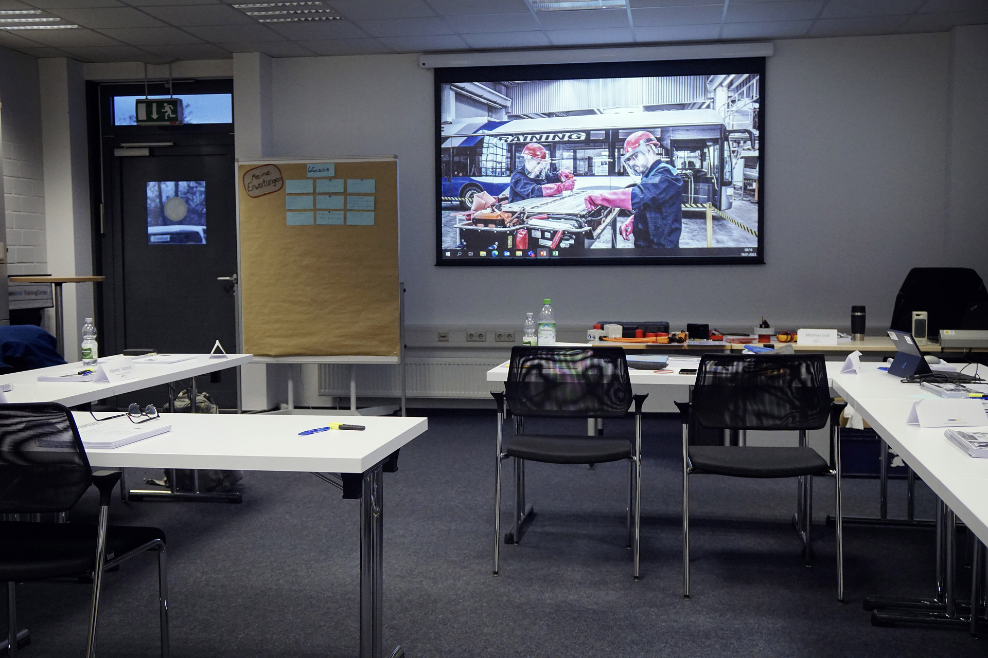 Daimler Buses Customer Campus in Mannheim; Seminar-Raum 1 Customer Campus Mannheim: Alle Omnibus-Profi-Trainings erstmals unter einem Dach