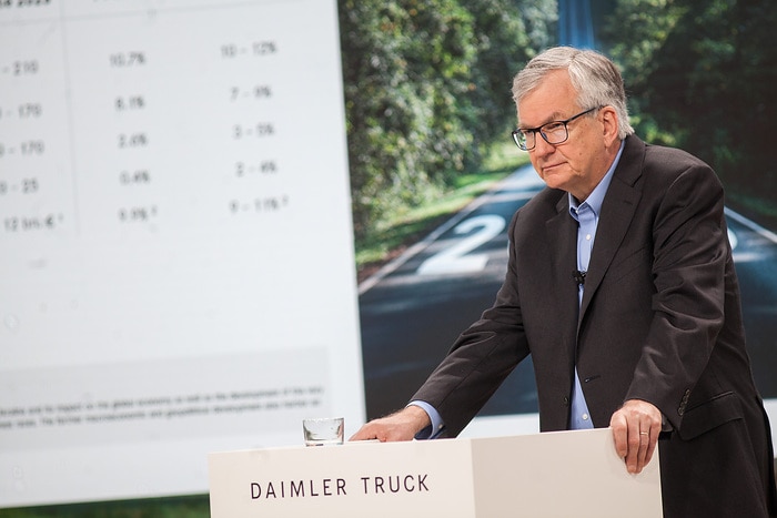 Daimler Truck hat Umsatz, operatives Ergebnis (EBIT), bereinigte Umsatzrendite und Free Cash Flow