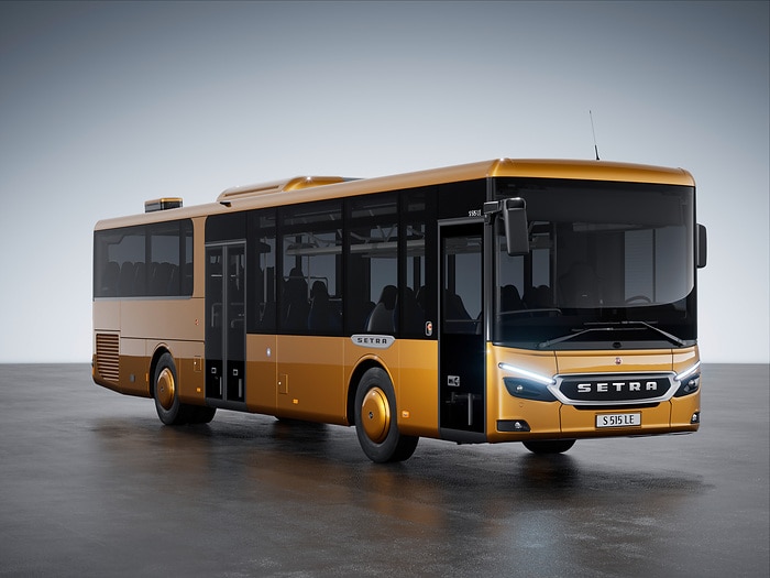 Newly developed Setra MultiClass 500 LE inter-city buses