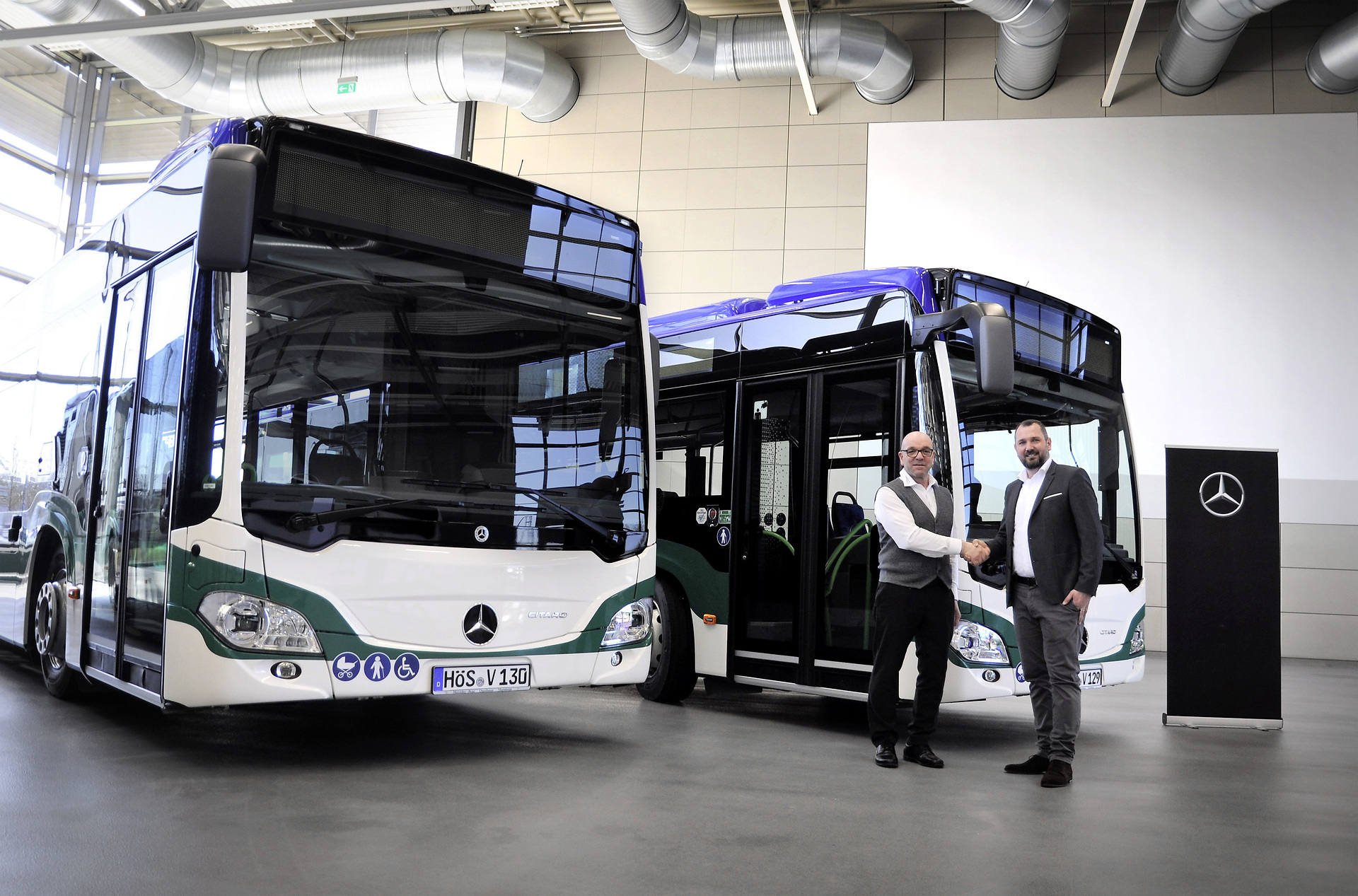 Bus company Vogel adds 26 new Citaro hybrids to its fleet