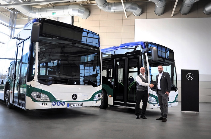 Bus company Vogel adds 26 new Citaro hybrids to its fleet