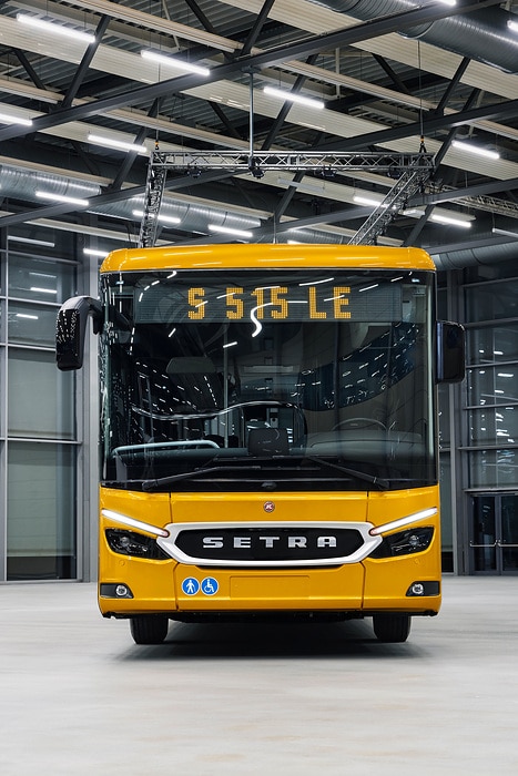 Die neu entwickelten Überlandbusse Setra MultiClass 500 LE