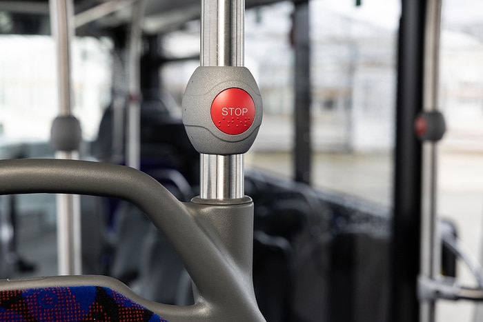 Der vollelektrisch angetriebene Stadtbus Mercedes-Benz eCitaro mit Batterien der neuesten Generation