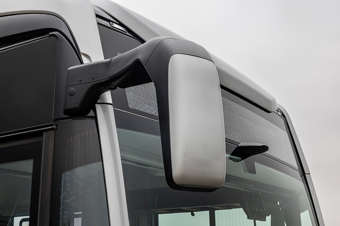 Der vollelektrisch angetriebene Stadtbus Mercedes-Benz eCitaro mit Batterien der neuesten Generation