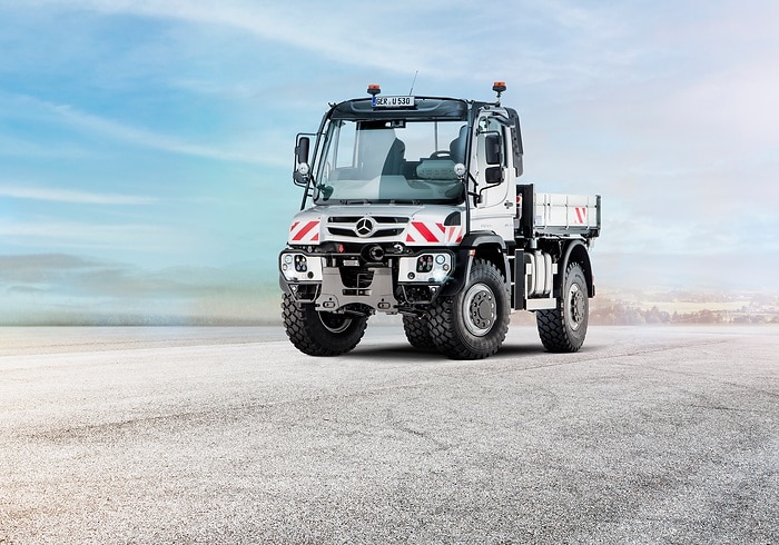 Reliable powerhouse even for the green sector: Mercedes-Benz Special Trucks presents the great diversity of the Unimog at the Demopark open-air exhibition