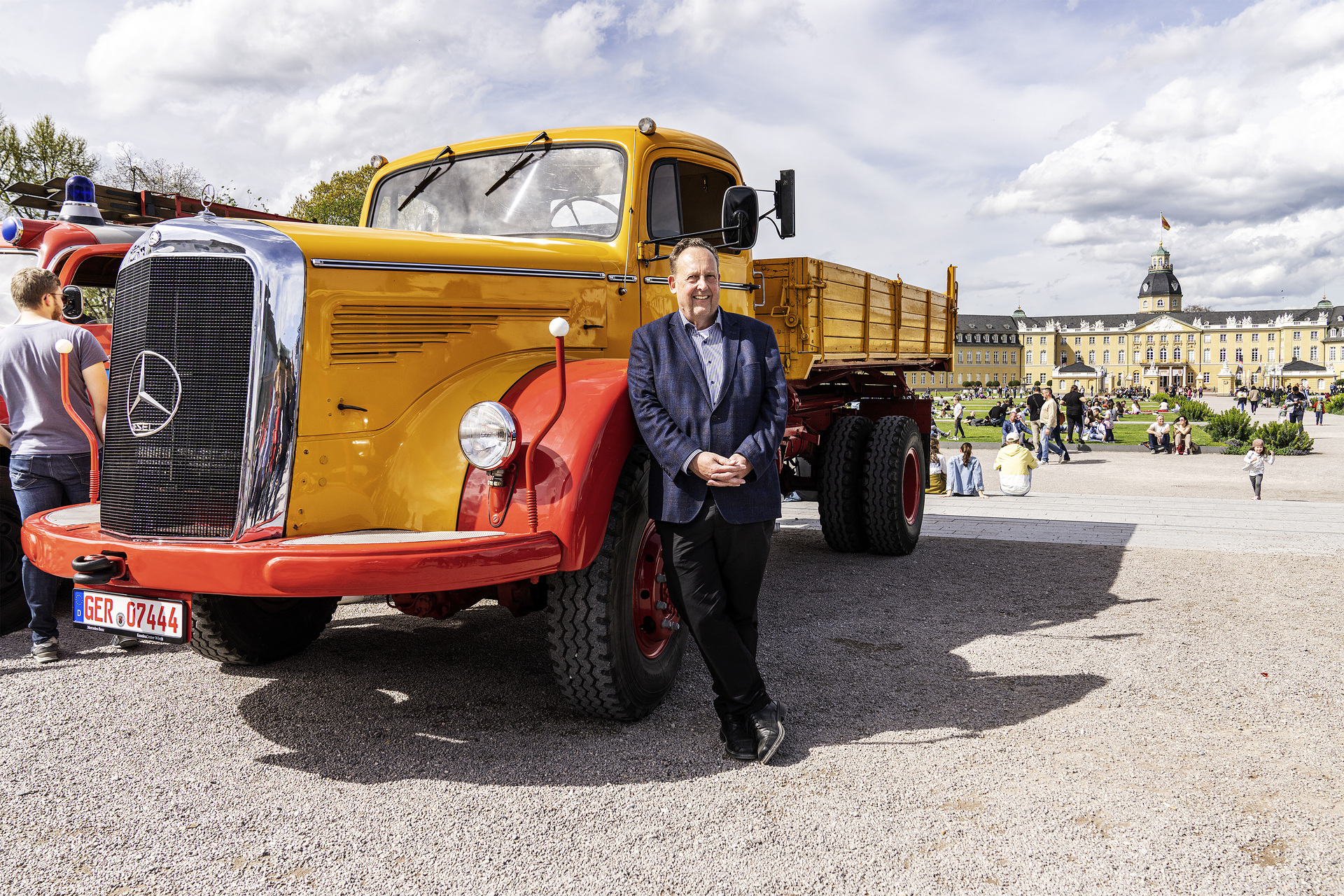 Celebration for classic vehicle fans in Karlsruhe: Mercedes-Benz Trucks with classic vehicle highlights at the “Tribute to Carl Benz”