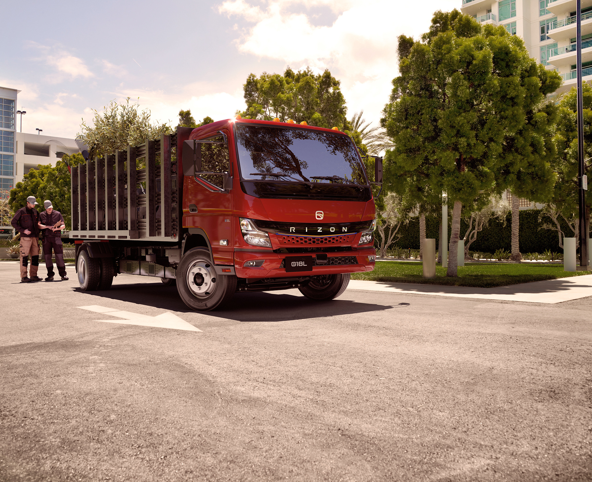 Daimler Truck präsentiert mittelschwere Elektro-Lkw der Marke RIZON für den US-amerikanischen Markt