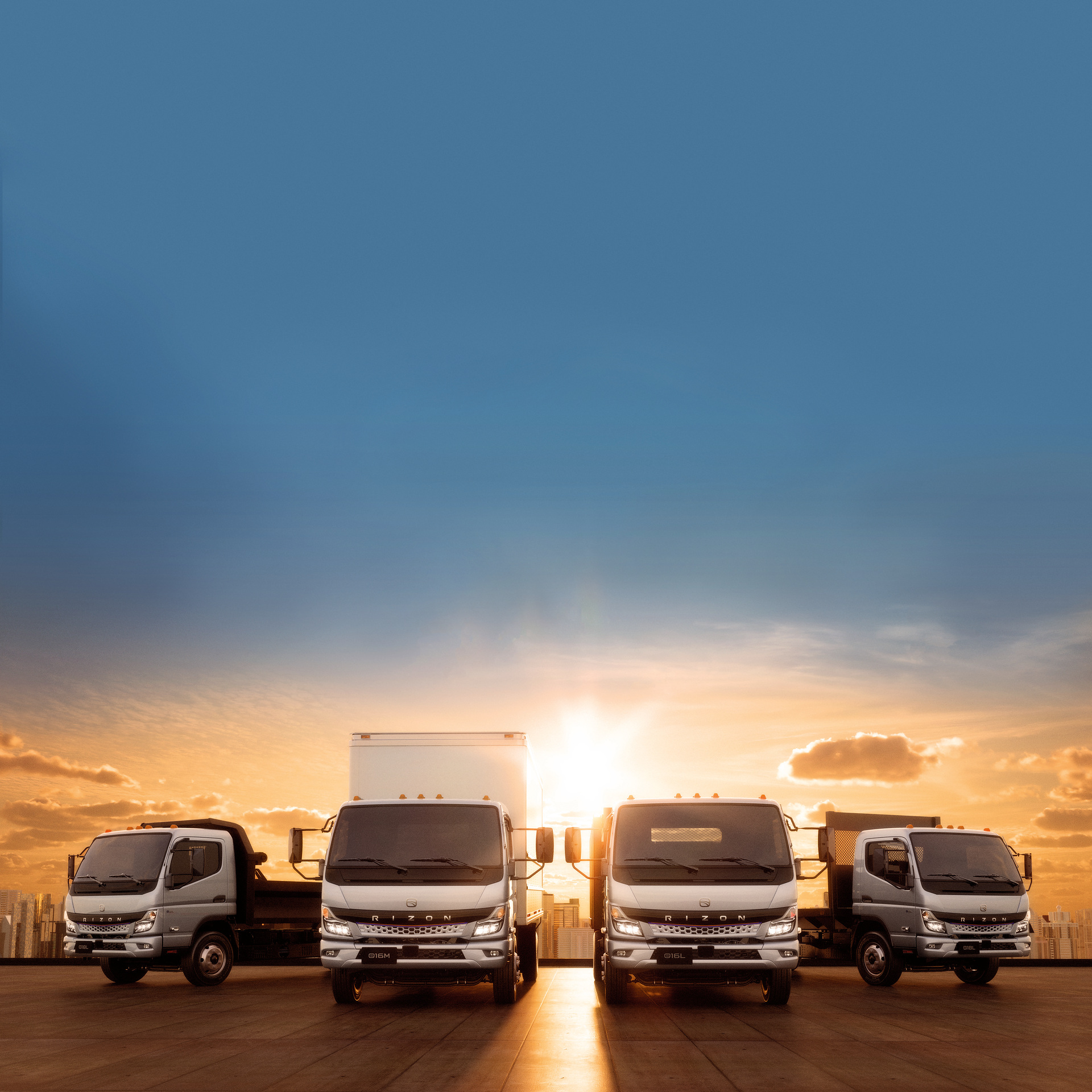 Daimler Truck launches RIZON medium-duty electric trucks in the United States