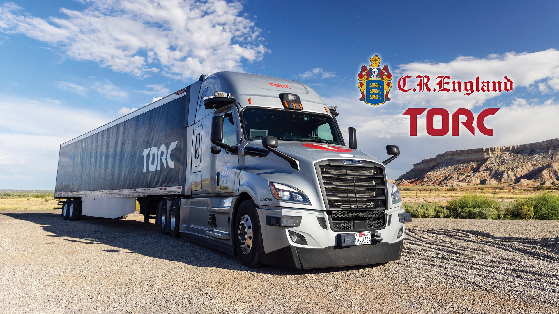 C.R. England and Daimler Truck subsidiary Torc announce autonomous trucking pilot in the United States