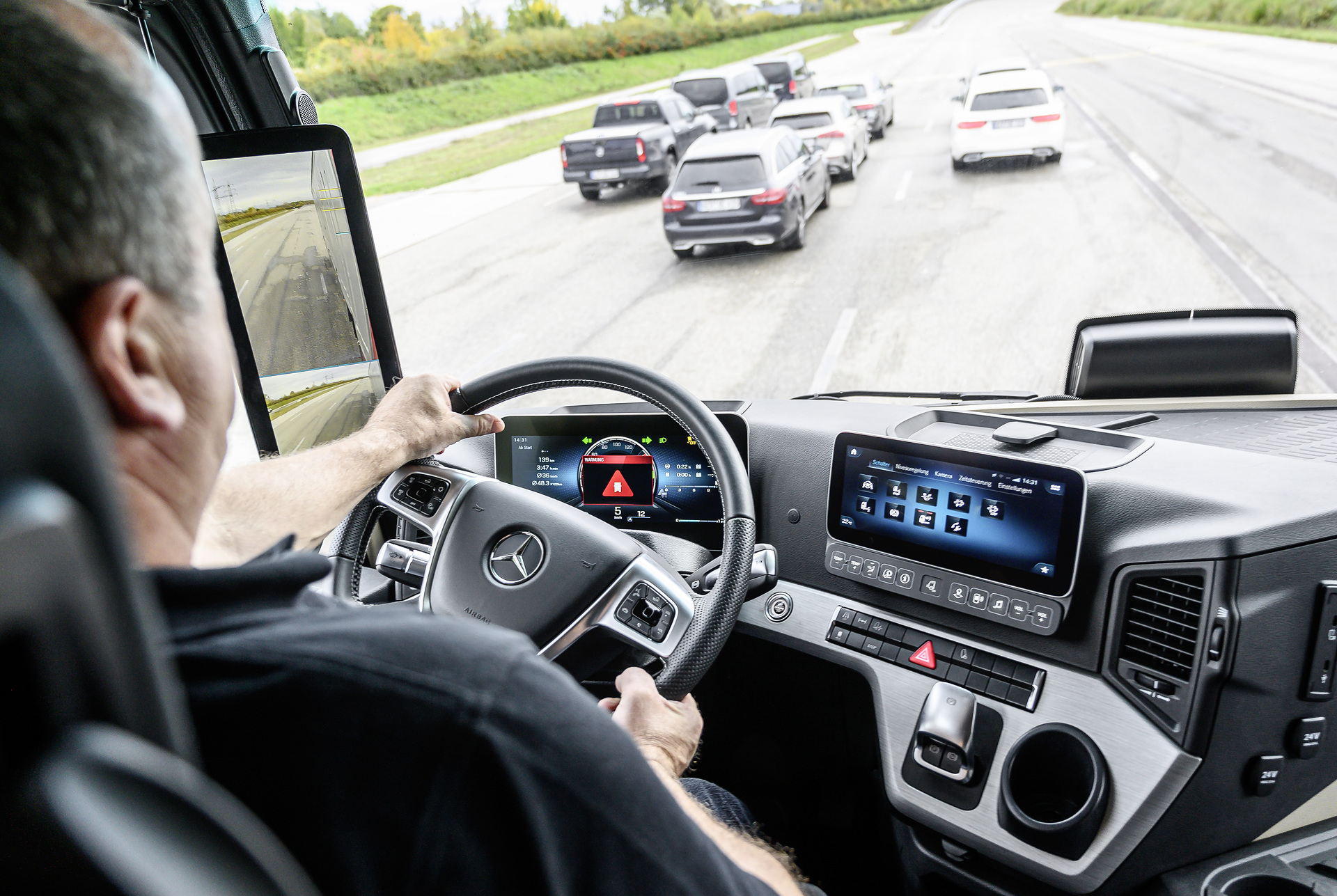 1 Million Active Brake Assist/1 Million Active Brake Assists One million Active Brake Assist emergency braking assistants sold: Daimler Truck celebrates milestone for safety in trucks and buses