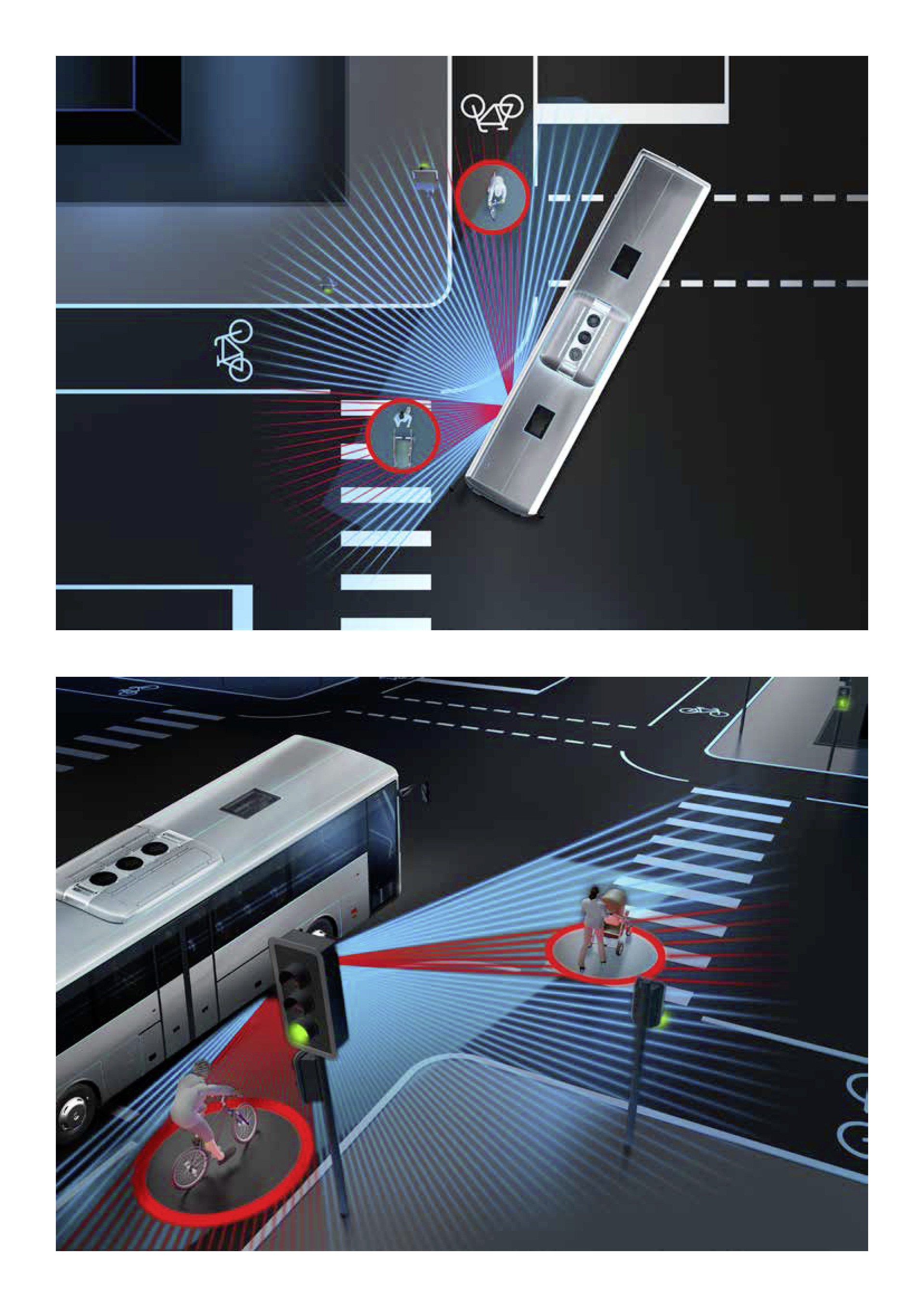 Mercedes-Benz Intouro with Sideguard Assist One million Active Brake Assist emergency braking assistants sold: Daimler Truck celebrates milestone for safety in trucks and buses