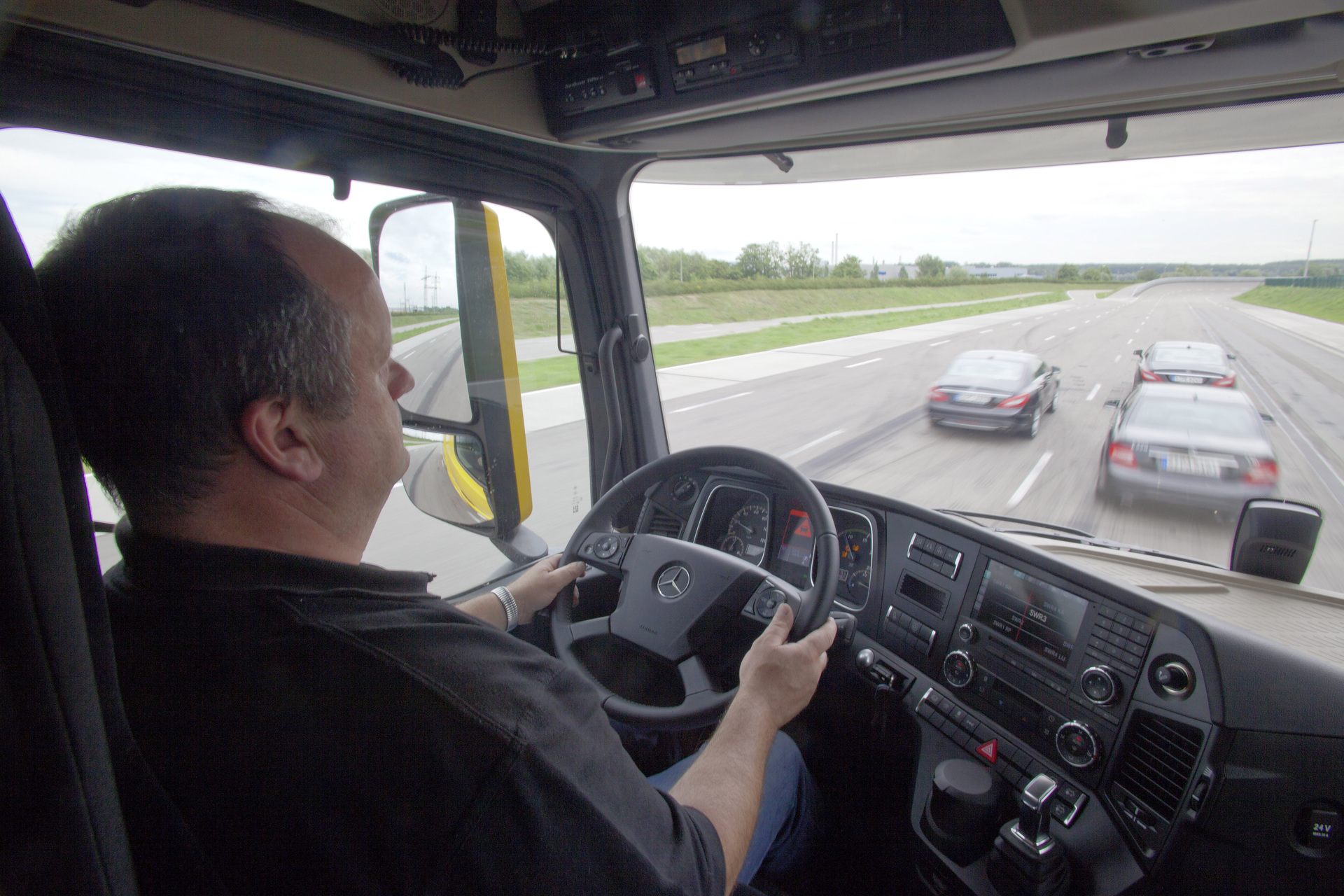 1 Million Active Brake Assist/1 Million Active Brake Assists One million Active Brake Assist emergency braking assistants sold: Daimler Truck celebrates milestone for safety in trucks and buses