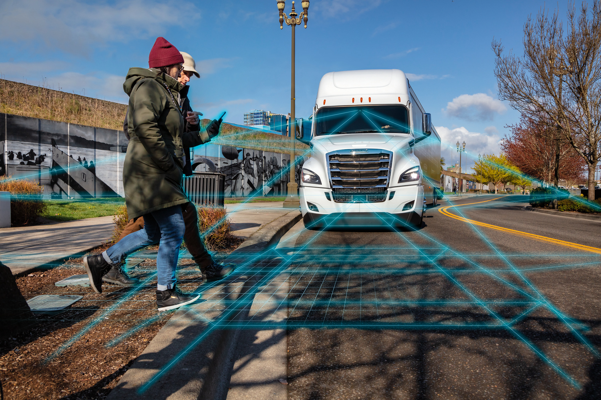 Eine Million verkaufte Active Brake Assist Notbremsassistenten: Daimler Truck feiert Meilenstein für die Sicherheit in Lkw und Bussen